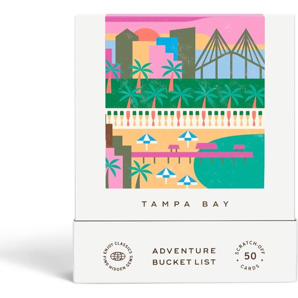 Other - Tampa Adventure Bucket List: 50 Scratch-Off Cards for Outdoor Activities, Touris